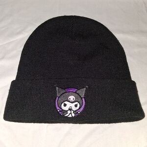Kuromi Winter Beanie Knit Hat Sanrio